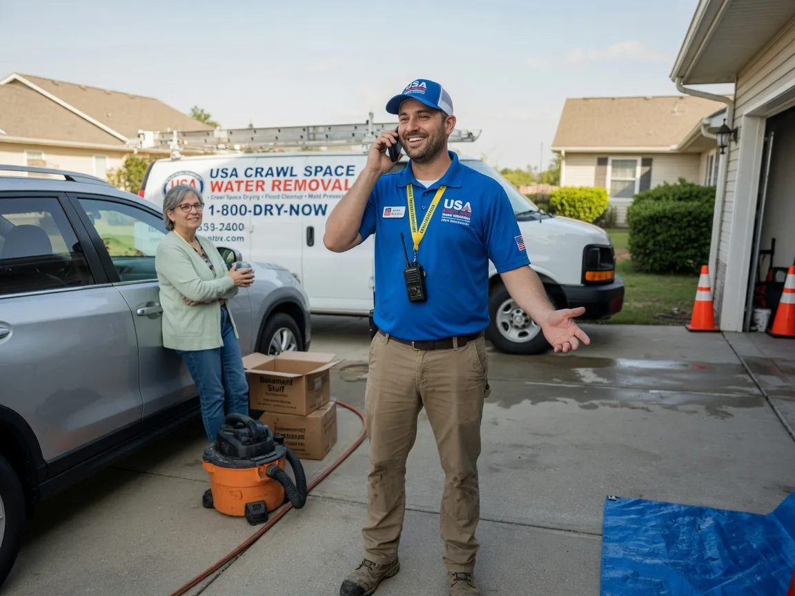 Crawl Space Water Removal Damascus, OH FAQs